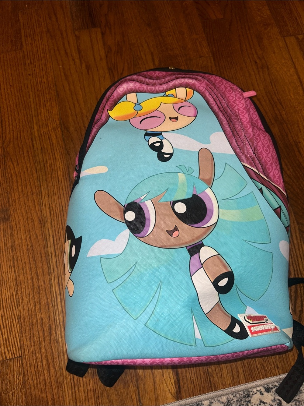 Kids Pink & Aqua Backpack